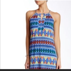 Halter Shift Dress beautiful - Laundry By Shelli Segal Keyhole